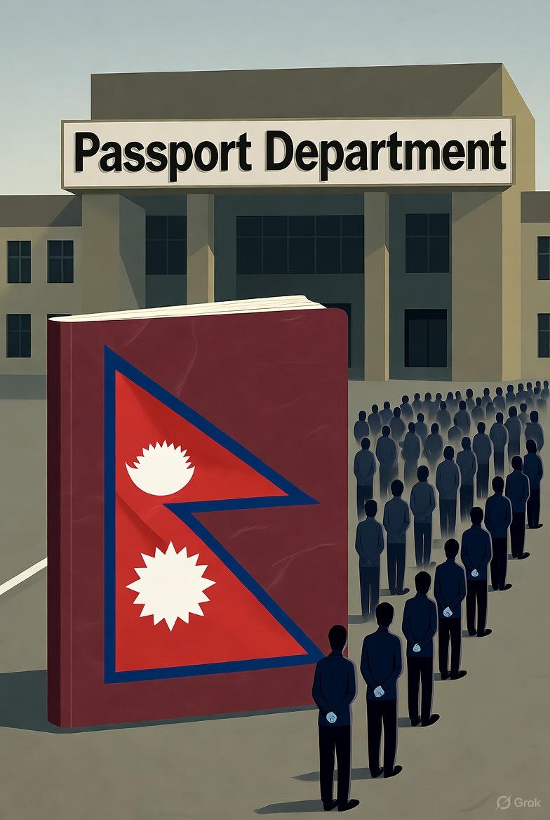 राहदानी विभागको सीमित सेवाले वैदेशिक रोजगारका कामदारहरूलाई अप्ठ्यारोमा