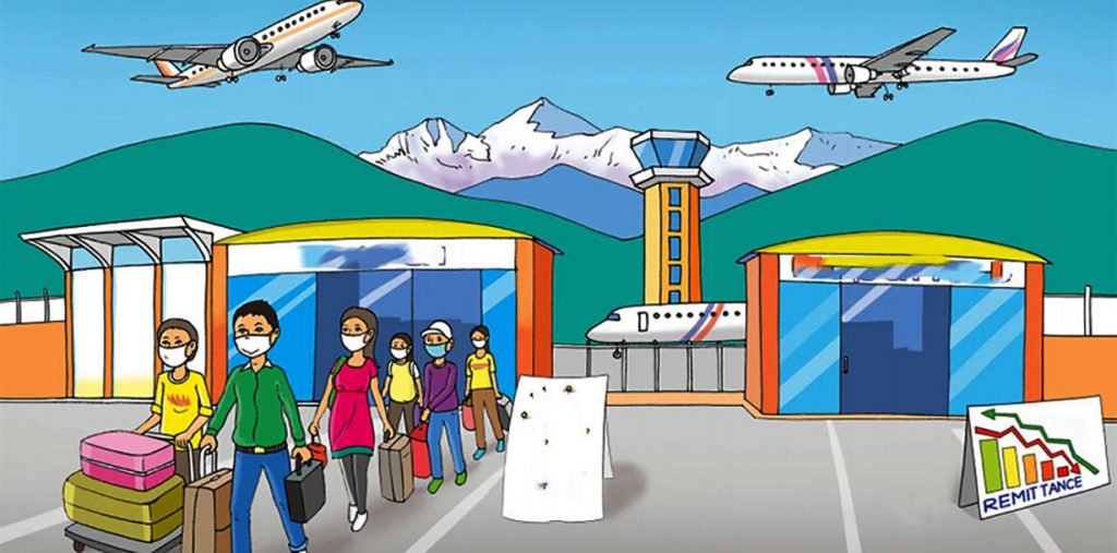 माघमा वैदेशिक रोजगारीमा गए ७० हजारभन्दा बढी नेपाली